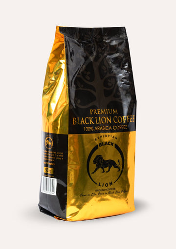 Black Lion Premium Coffee – Ground Coffee (500g)