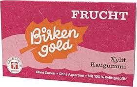Birkengold Xylitol Chewing Gum – Fruit Flavor