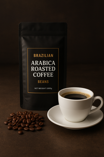 Brazilian Arabica Roasted Coffee Beans