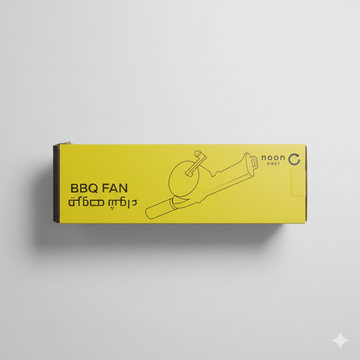 Noon East BBQ Fan – Portable Handheld Fire Blower