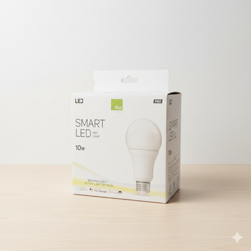 Smart Home LED A60 10W Lamp – WiFi Enabled E27 Bulb