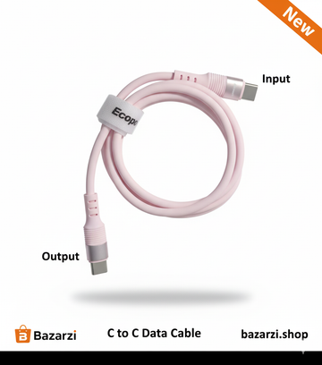 Ecopower Fast Charge Data Transfer Cable (60W / 1M / Type-C)
