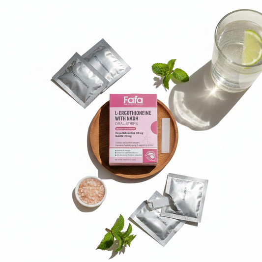 OEM L-ergothioneine Oral Dissolve Strips With Spermidine / Vitamin E / L-Theanine Beauty Oral Thin Film Supplement