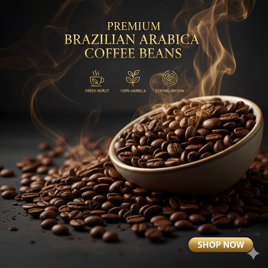 Brazilian Arabica Roasted Coffee Beans