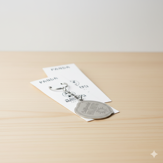 California Walnuts Keychain – Nutty Charm for Your Keys