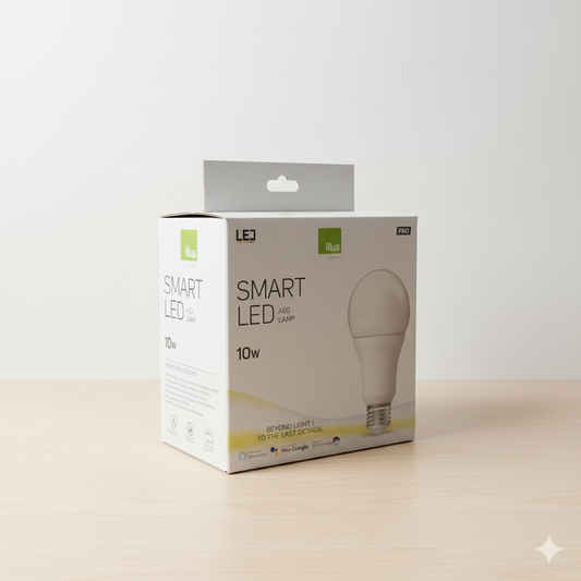 Smart Home LED A60 10W Lamp – WiFi Enabled E27 Bulb