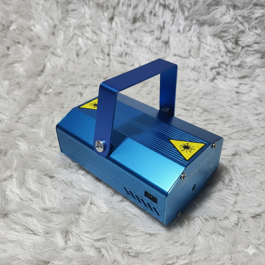 Mini Laser Stage Lighting Projector – Party & DJ Effect Light