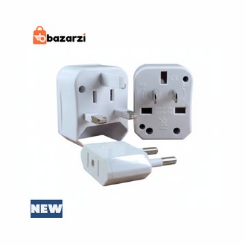 Pre Owned Universal Travel Adapter Set (UK, AU/US, EU Plugs)