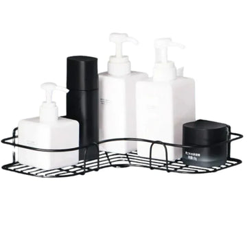 Wall Corner Rack | Multipurpose Kitchen & Bathroom Corner Organizer | Metal Shelf Wall Mount Storage Rack