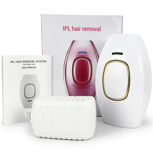 IPL Laser Hair Removal Device for Home Use | Permanent Hair Reduction Epilator | Painless Body Hair Remover