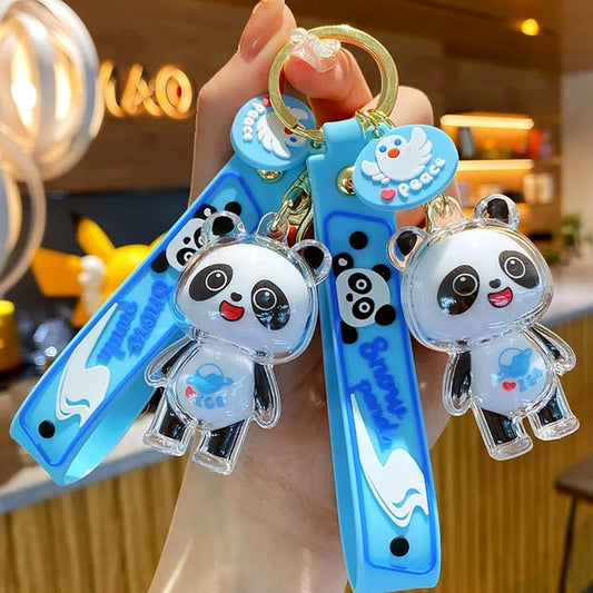 Cute Panda Shape Keychain – Panda Bear Bag Charm & Keyfob