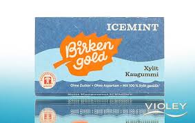 Birkengold Xylitol Chewing Gum – Icemint Flavor