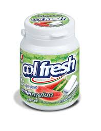 Col-Fresh Watermelon Chewing Gum (Sugar-Free)