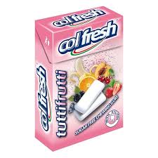 Col Fresh White Fruity Mint Sugar-Free Chewing Gum