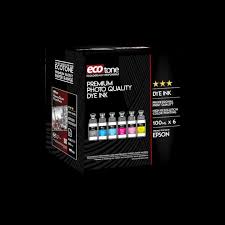 Ecotone Premium Photo Quality Dye Ink for Epson Printers (4 colors)