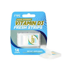 FWC Vitamin D3 + K2 Fresh Strips – Lemon &amp; Peppermint